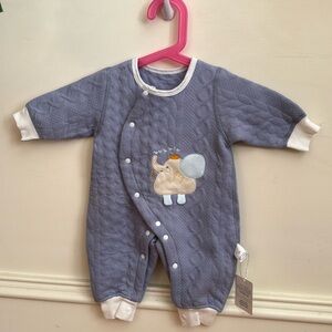 Kiddiezoom 100% cotton bubble time one piece‎ Sz 3 to 6 month